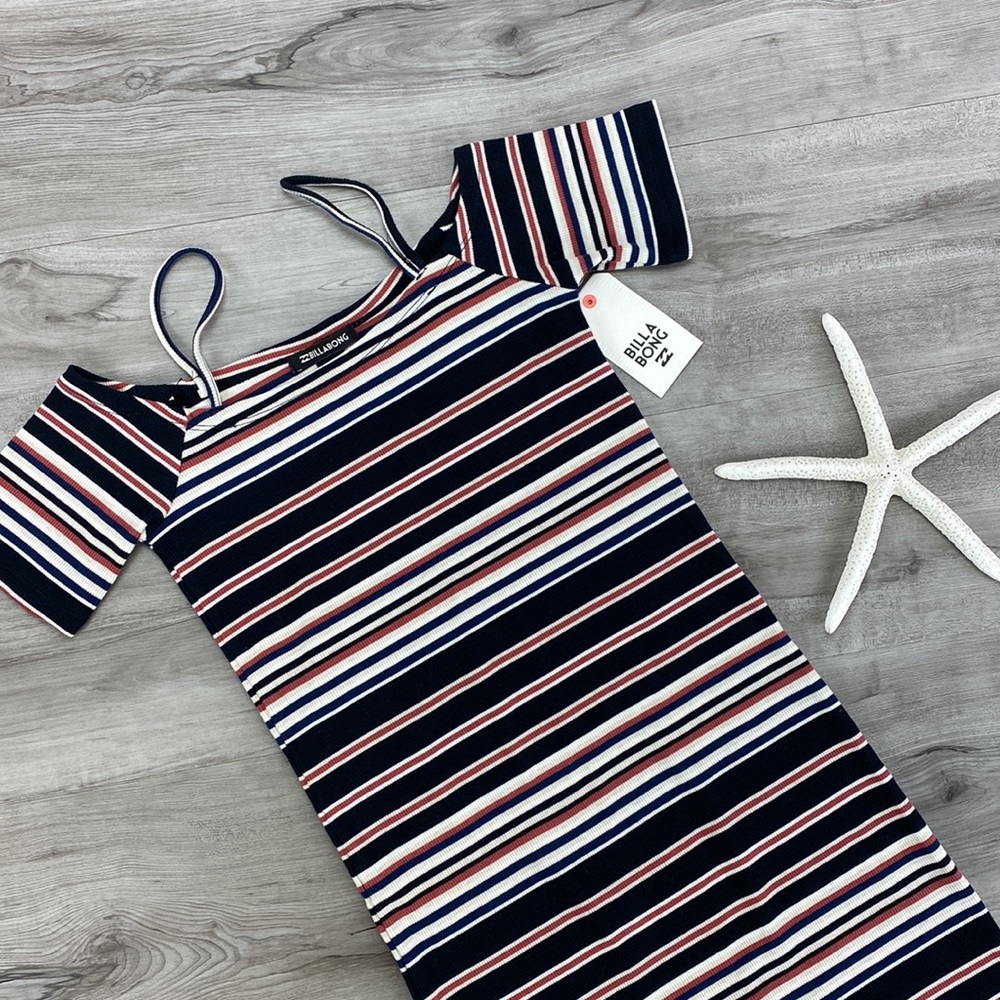 🔆BILLABONG🔆 CHECKED OUT MINI DRESS - Picture 5 of 12